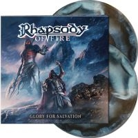 Rhapsody Of Fire - Glory For Salvation (2 Lp Blue/Blac in der Gruppe VINYL / Hårdrock bei Bengans Skivbutik AB (4034997)