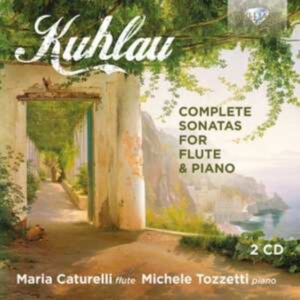 Kuhlau Friedrich - Complete Sonatas For Flute & Piano in der Gruppe Externt_Lager / Naxoslager bei Bengans Skivbutik AB (4036392)