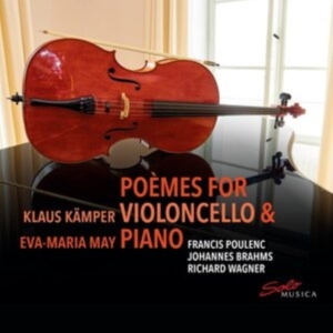 Alban Berg Johannes Brahms Jean F - Poemes For Violoncello & Piano in der Gruppe Externt_Lager / Naxoslager bei Bengans Skivbutik AB (4036413)