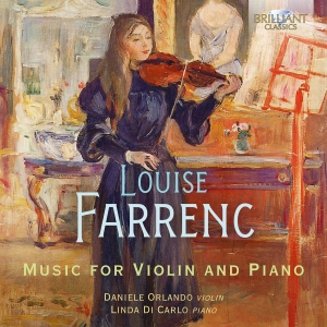 Farrenc Louise - Music For Violin & Piano in der Gruppe CD bei Bengans Skivbutik AB (4036448)