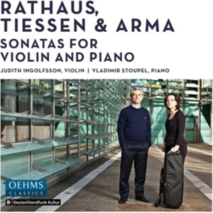 Arma Paul Rathaus Karol Tiessen - Rathaus, Tiessen & Arma: Sonatas Fo in der Gruppe Externt_Lager / Naxoslager bei Bengans Skivbutik AB (4036455)