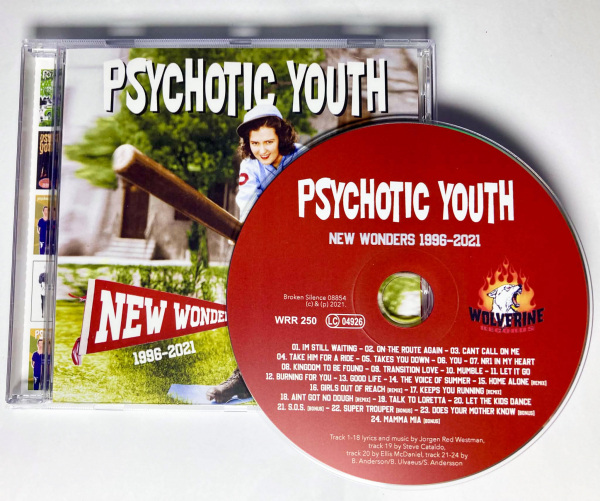 Psychotic Youth - New Wonders 1996-2021 (CD) in der Gruppe CD / Bestseller bei Bengans Skivbutik AB (4036678)