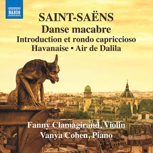 Saint-Saens Camille - Music For Violin & Piano, Vol. 3 in der Gruppe CD bei Bengans Skivbutik AB (4039518)