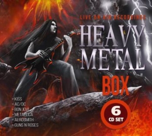 Various Artists - Heavy Metal Box - Live Recordings in der Gruppe CD / Hårdrock/ Heavy metal bei Bengans Skivbutik AB (4039624)