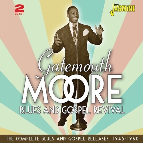 Gatemouth Moore - Blues And Gospel Revival in der Gruppe CD / Jazz/Blues bei Bengans Skivbutik AB (4039638)