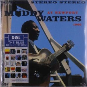 Waters Muddy - At Newport 1960 (Cyan Blue Vinyl) in der Gruppe VINYL / Jazz bei Bengans Skivbutik AB (4039672)
