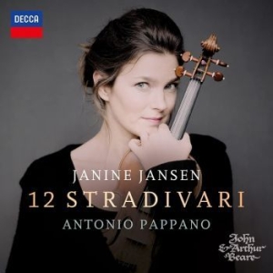 Janine Jansen Antonio Pappano - 12 Stradivari in der Gruppe CD / Klassiskt,Övrigt bei Bengans Skivbutik AB (4041092)