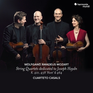 Cuarteto Casals - Mozart String Quartets Dedicated To Haydn Vol.2 in der Gruppe CD bei Bengans Skivbutik AB (4045244)