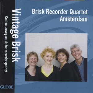 Brisk Recorder Quartet - Vintage Brisk in der Gruppe CD bei Bengans Skivbutik AB (4045424)