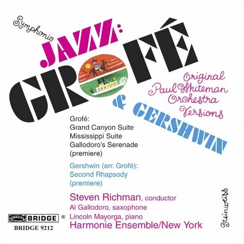 Harmonie Ensemble New York - Symphonic Jazz in der Gruppe CD / Övrigt bei Bengans Skivbutik AB (4045431)