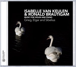 Grieg - Music For Violin & Piano in der Gruppe CD / Klassiskt,Övrigt bei Bengans Skivbutik AB (4045509)