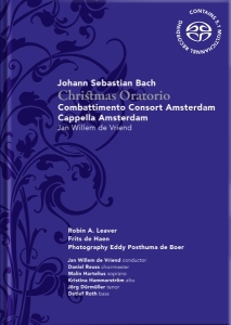 Combattimento Consort Amsterdam & Cappella Amsterdam & Jan Willem De Vriend - Johann Sebastian Bach: Christmas Oratorio in der Gruppe CD / Klassiskt,Övrigt bei Bengans Skivbutik AB (4045614)