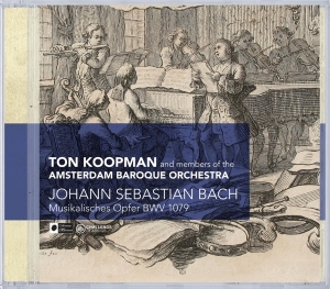 Amsterdam Baroque Orchestra & Ton Koopman - Johann Sebastian Bach: Musikalisches Opfer Bwv 1079 in der Gruppe CD bei Bengans Skivbutik AB (4045693)