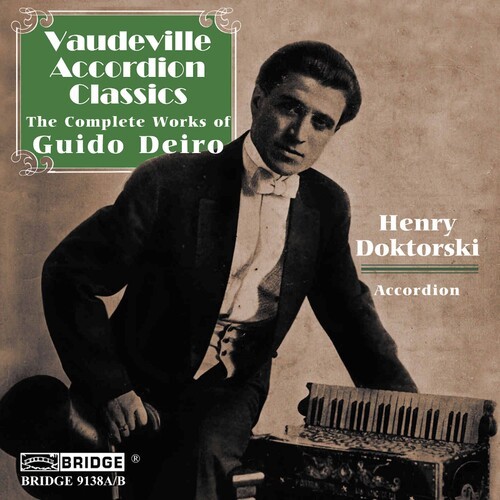 Deiro Count Guido - Vaudeville Accordeon Classics in der Gruppe CD / Klassiskt bei Bengans Skivbutik AB (4045750)