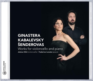 Ginastera - Works For Violoncello & Piano in der Gruppe CD bei Bengans Skivbutik AB (4045881)