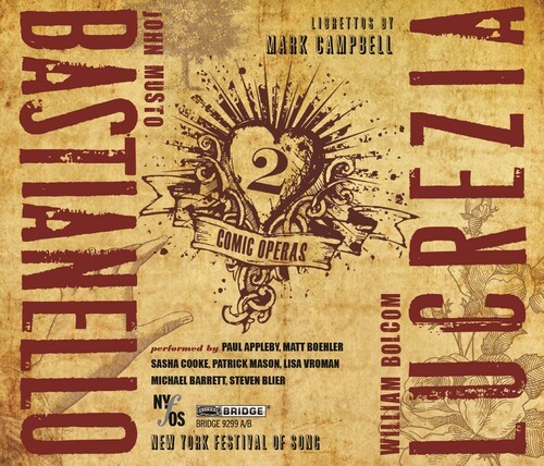 Musto/Bolcom - Bastianello/Lucrezia in der Gruppe CD / Klassiskt bei Bengans Skivbutik AB (4045974)