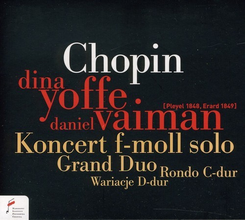 Chopin Frederic - Concert F Minor Solo in der Gruppe CD / Klassiskt bei Bengans Skivbutik AB (4046130)
