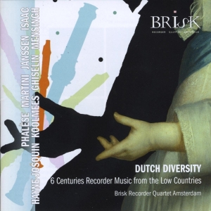 Brisk Recorder Quartet - Dutch Diversity in der Gruppe CD bei Bengans Skivbutik AB (4046148)