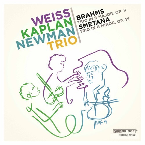 Brahms/Smetana - Trio In B Major in der Gruppe CD / Klassiskt bei Bengans Skivbutik AB (4046153)