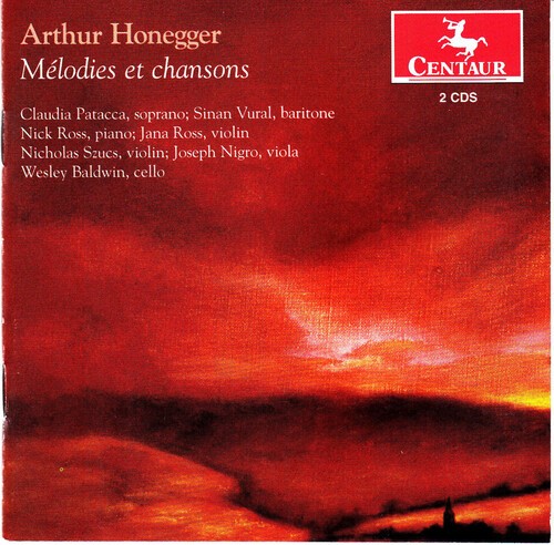 Honegger A. - Melodies Et Chansons in der Gruppe Övrigt / bei Bengans Skivbutik AB (4046226)