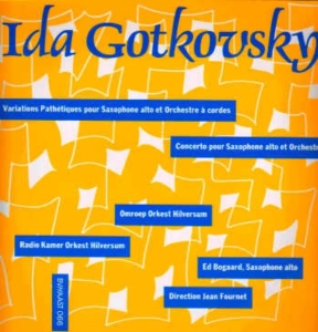 Ida Gotkovsky - Variations Pathetiques Pour Saxophone in der Gruppe VINYL bei Bengans Skivbutik AB (4046624)