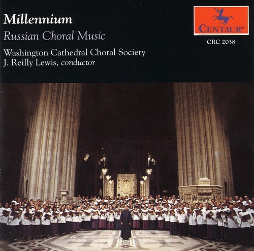 Cathedral Choral Society - Millennium Russian Choral Music in der Gruppe CD / Klassiskt bei Bengans Skivbutik AB (4046653)