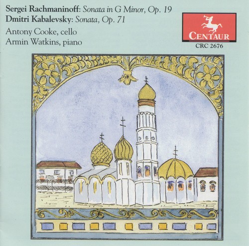 Cooke/Watkins - Sonatas For Cello And Piano in der Gruppe CD / Klassiskt bei Bengans Skivbutik AB (4046680)