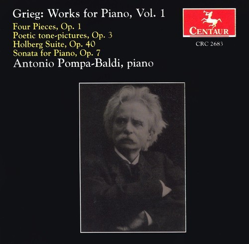 Antonio Pompa-Baldi - Works For Piano V.1 in der Gruppe CD / Klassiskt bei Bengans Skivbutik AB (4046682)