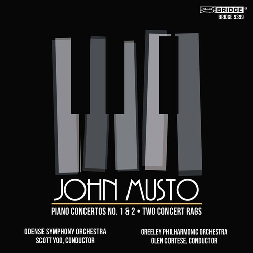 Musto John - Concertos And Rags For Piano in der Gruppe CD / Klassiskt bei Bengans Skivbutik AB (4046745)