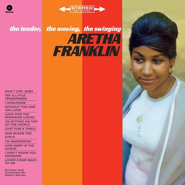 Aretha Franklin - Tender, The Moving, The Swinging in der Gruppe VINYL / RNB, Disco & Soul bei Bengans Skivbutik AB (4046843)