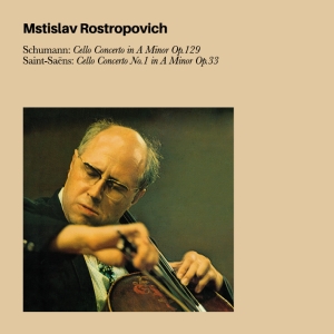 Mstislav Rostropovich - Schumann Cello Concerto In A Minor Op.129 /Saint-Saens Cello Concerto No.1 In A Minor Op.33 in der Gruppe CD / Klassiskt,Övrigt bei Bengans Skivbutik AB (4047256)