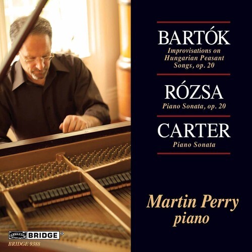 Perry Martin - Music Of Bartok, Rozsa & Carter in der Gruppe CD / Övrigt bei Bengans Skivbutik AB (4047268)