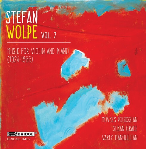 Wolpe S. - Vol.7:Music For Violin & Piano in der Gruppe Övrigt / bei Bengans Skivbutik AB (4047356)