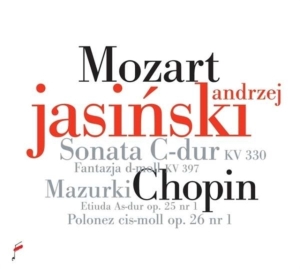 Mozart/Chopin - Sonata C-Dur Kv330/Etude in der Gruppe Övrigt /  bei Bengans Skivbutik AB (4047359)