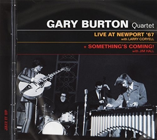 Gary Burton - Live At Newport '67/Something's Coming in der Gruppe CD / Jazz/Blues bei Bengans Skivbutik AB (4047386)