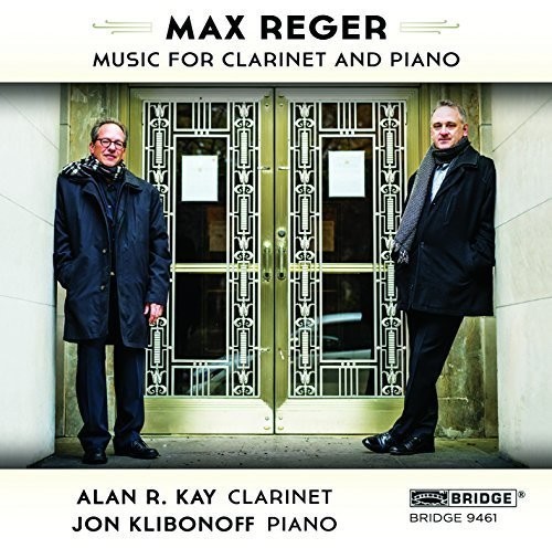 Reger M. - Music For Clarinet & Piano in der Gruppe CD / Klassiskt bei Bengans Skivbutik AB (4047391)