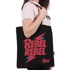 David Bowie - Tote Bag Rebel Rebel in der Gruppe Merchandise bei Bengans Skivbutik AB (4047538)