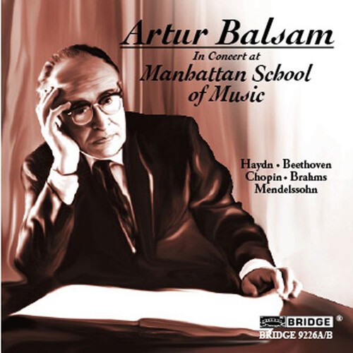 Balsam Artur - In Concert At Manhattan School Of Music in der Gruppe CD / Klassiskt bei Bengans Skivbutik AB (4047814)