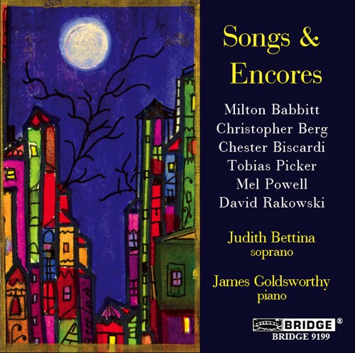 Bettina/Goldsworthy - Songs & Encores in der Gruppe CD / Klassiskt bei Bengans Skivbutik AB (4047823)