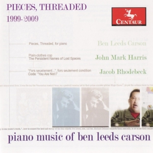 Carson Ben Leeds - Pieces, Threaded Piano Music Of in der Gruppe CD bei Bengans Skivbutik AB (4047836)