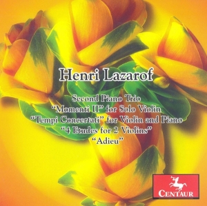 V/A - Second Piano Trio/Momenti Li For Solo Violin in der Gruppe CD / Klassiskt,Övrigt bei Bengans Skivbutik AB (4047859)