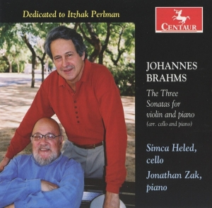 Heled - Three Sonatas For Violin & Piano in der Gruppe CD bei Bengans Skivbutik AB (4047885)