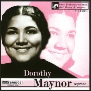 Maynor Dorothy - Dorothy Maynor Soprano in der Gruppe CD / Klassiskt,Övrigt bei Bengans Skivbutik AB (4047956)