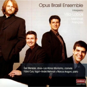 Opus Brasil Ensemble - Plays Villa-Lobos in der Gruppe CD bei Bengans Skivbutik AB (4047975)