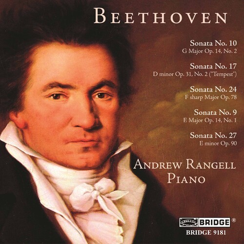 Andrew Rangell - Sonatas Nos. 10,17,24,9 & 27 in der Gruppe CD / Klassiskt bei Bengans Skivbutik AB (4047987)