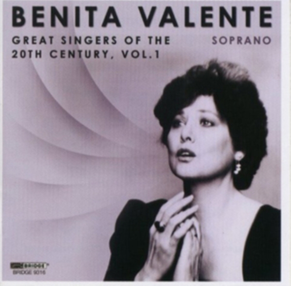 Valente Benita - Great Singers Of The 20Th in der Gruppe CD / Övrigt bei Bengans Skivbutik AB (4048033)