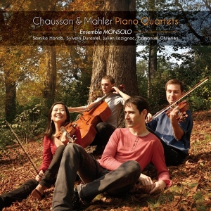 Ensemble Monsolo - Piano Quartets in der Gruppe CD bei Bengans Skivbutik AB (4048064)