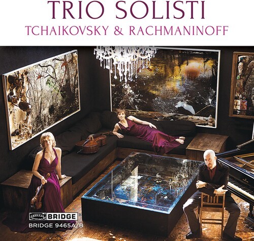 Trio Solisti - Tchaikovsky & Rachmaninov in der Gruppe CD / Klassiskt bei Bengans Skivbutik AB (4048081)