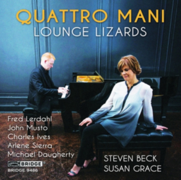 Quattro Mani - Lounge Lizards in der Gruppe CD / Klassiskt bei Bengans Skivbutik AB (4048123)