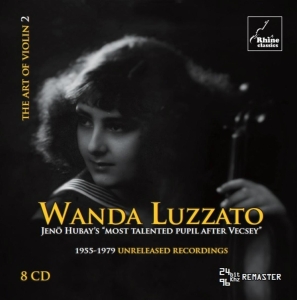 Wanda Luzzato - Art Of Violin 2 in der Gruppe CD bei Bengans Skivbutik AB (4048150)